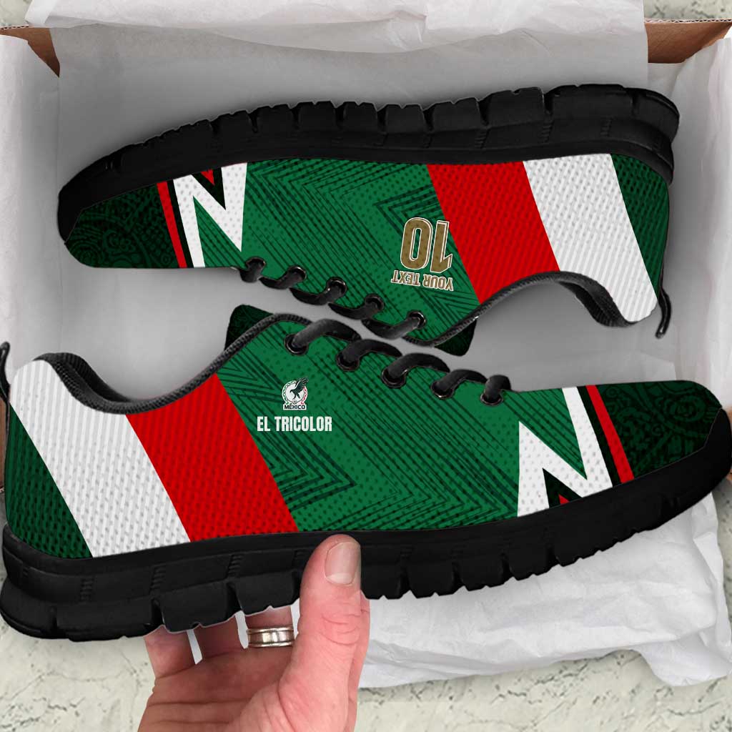 Custom Mexico Football Sneakers El Tricolor 2024 LT03