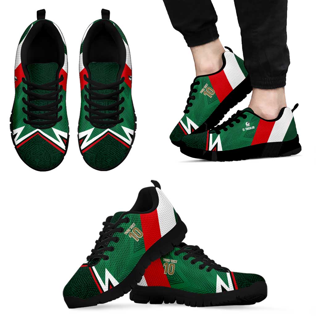 Custom Mexico Football Sneakers El Tricolor 2024 LT03