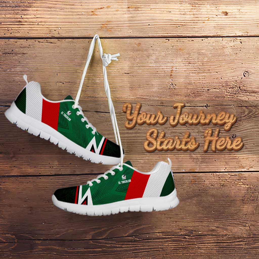 Custom Mexico Football Sneakers El Tricolor 2024 LT03