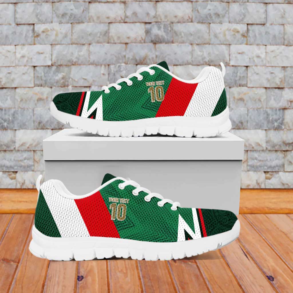 Custom Mexico Football Sneakers El Tricolor 2024 LT03