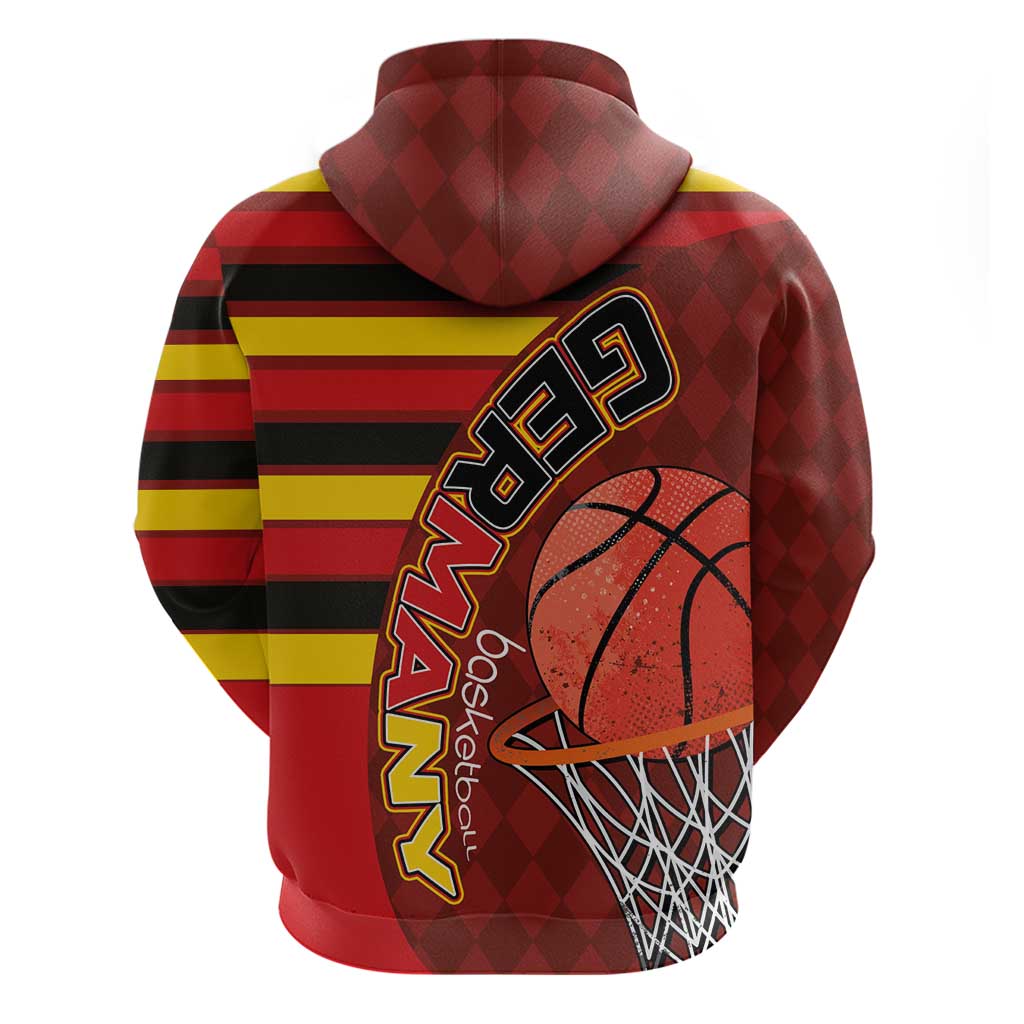 Basketball Fan Jersey Germany Hoodie Die Mannschaft 2025 LT03