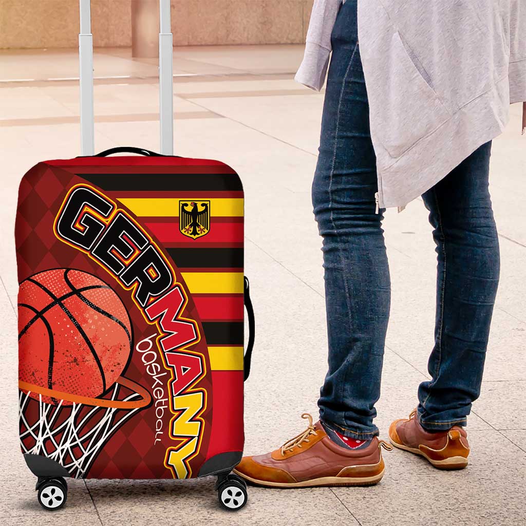Basketball Fan Jersey Germany Luggage Cover Die Mannschaft 2025 LT03
