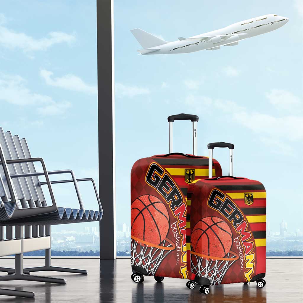 Basketball Fan Jersey Germany Luggage Cover Die Mannschaft 2025 LT03