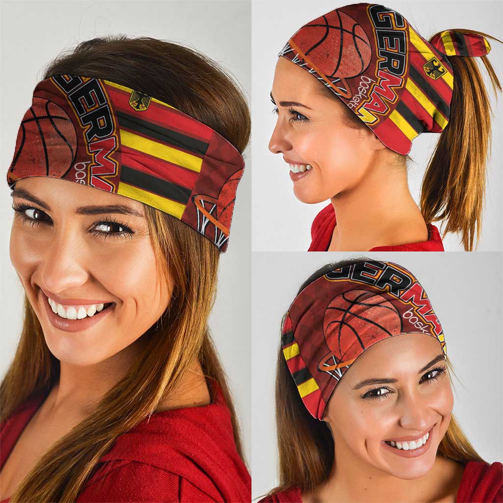 Basketball Fan Jersey Germany Neck Gaiter Die Mannschaft 2025 LT03