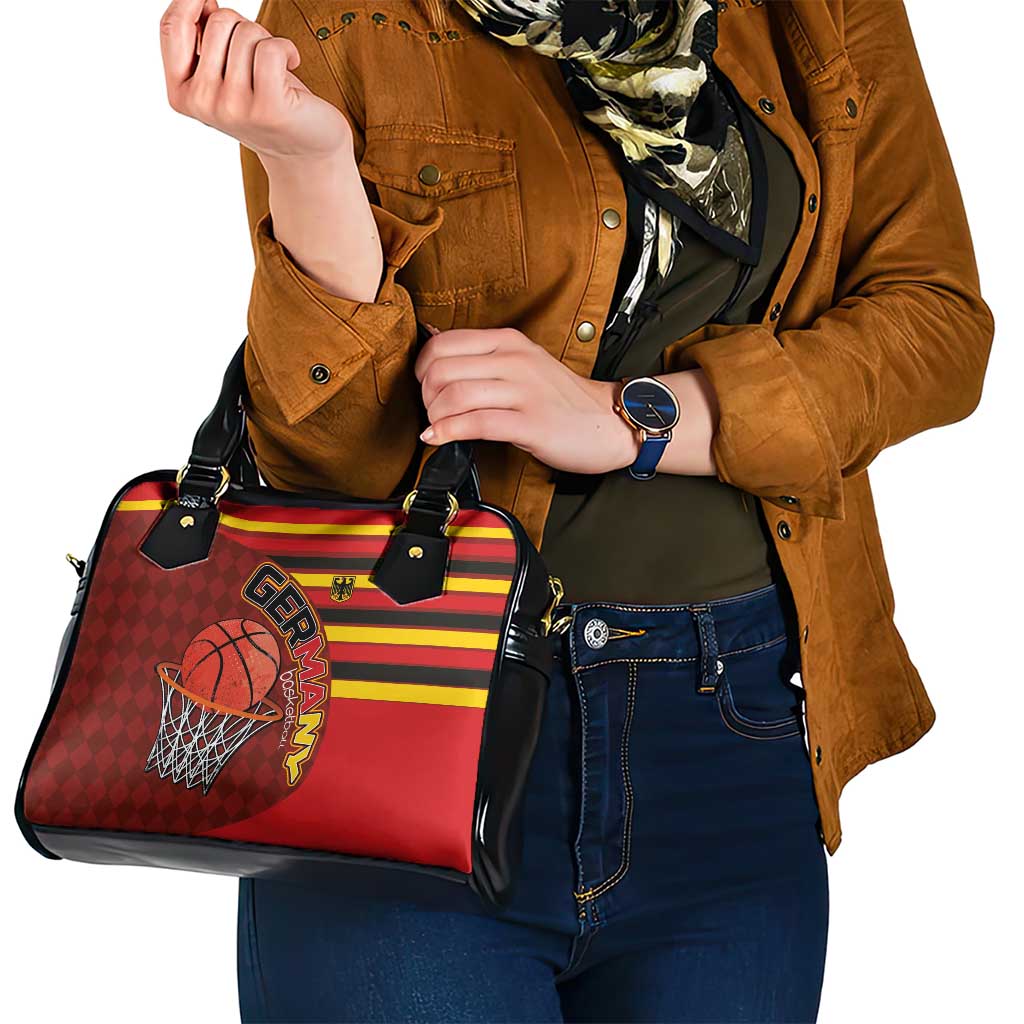 Basketball Fan Jersey Germany Shoulder Handbag Die Mannschaft 2025 LT03
