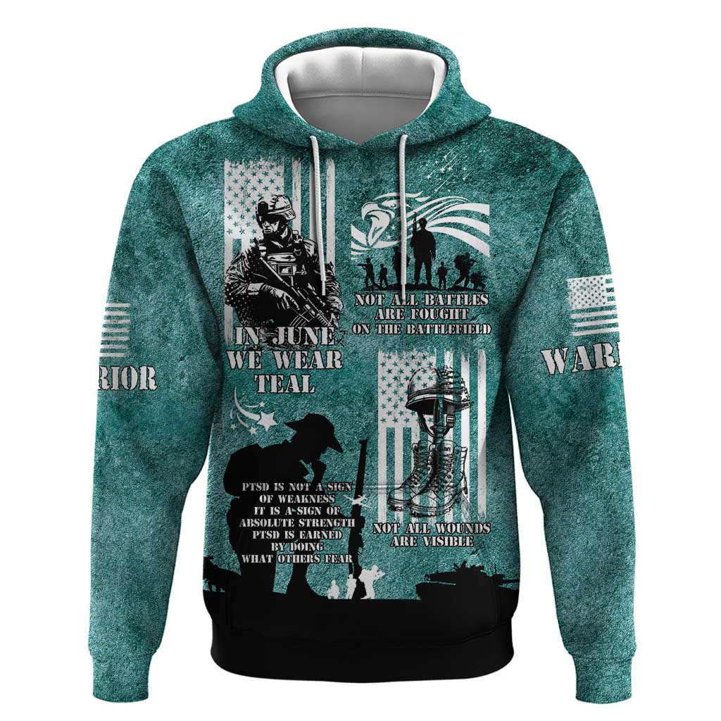 Veteran PTSD Hoodie Not A Sign Of Weakness It Is Earned By Doing What Others Fear LT05