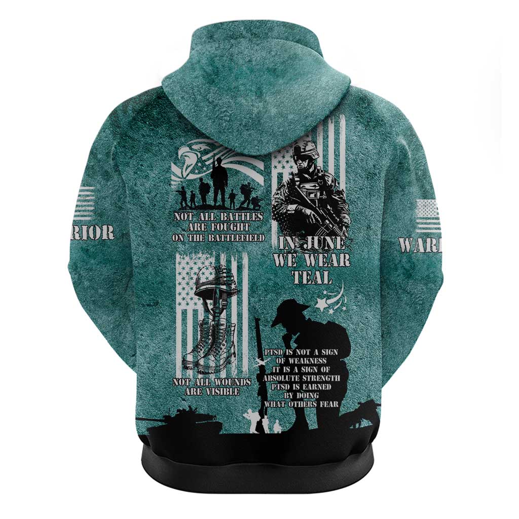 Veteran PTSD Hoodie Not A Sign Of Weakness It Is Earned By Doing What Others Fear LT05