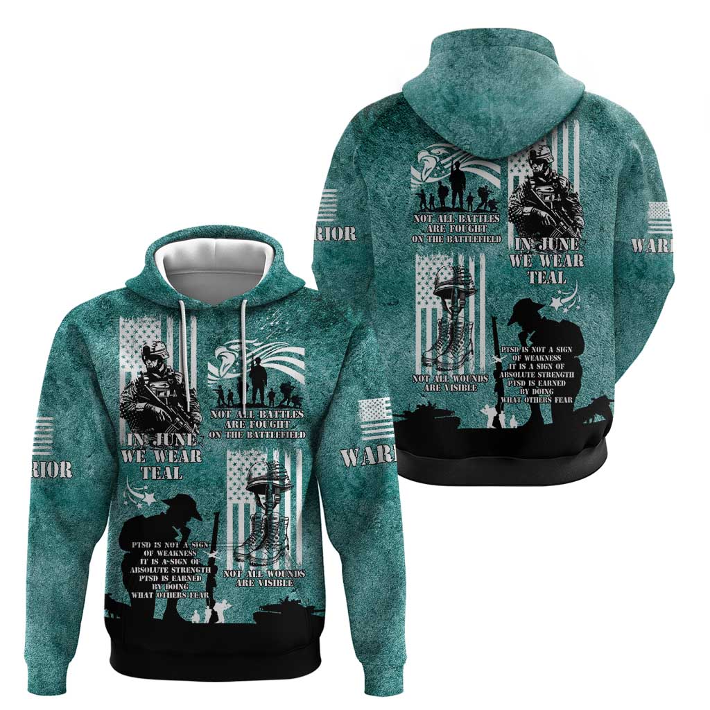 Veteran PTSD Hoodie Not A Sign Of Weakness It Is Earned By Doing What Others Fear LT05