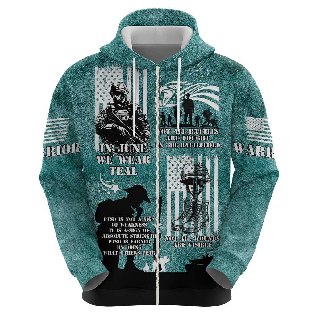 Veteran PTSD Hoodie Not A Sign Of Weakness It Is Earned By Doing What Others Fear LT05