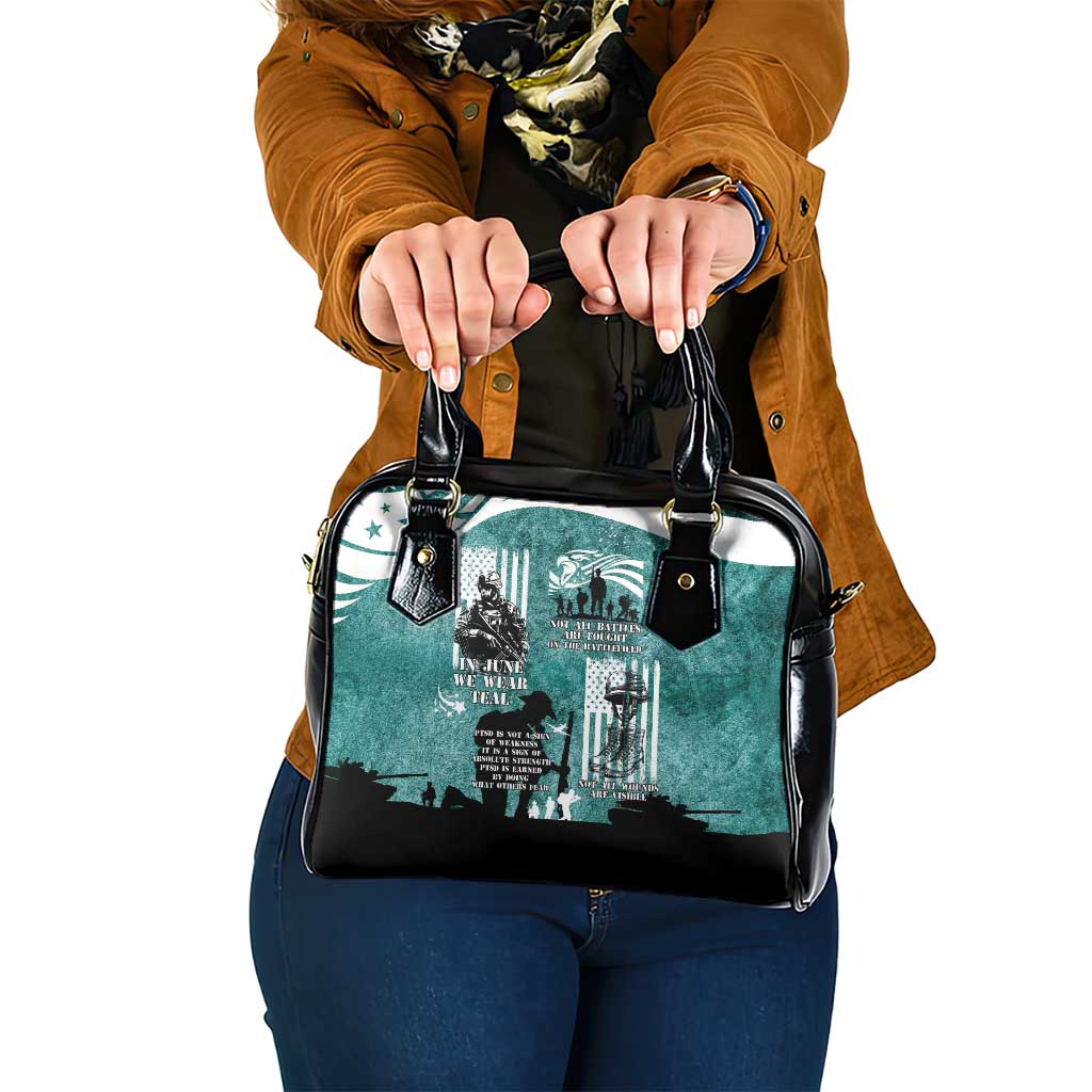 Veteran PTSD Shoulder Handbag Not A Sign Of Weakness It Is Earned By Doing What Others Fear LT05