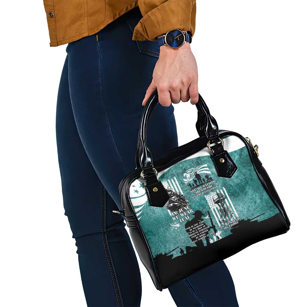 Veteran PTSD Shoulder Handbag Not A Sign Of Weakness It Is Earned By Doing What Others Fear LT05