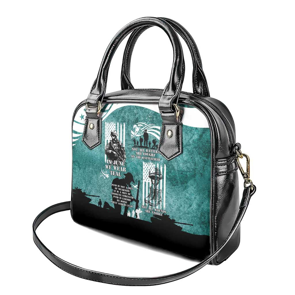 Veteran PTSD Shoulder Handbag Not A Sign Of Weakness It Is Earned By Doing What Others Fear LT05