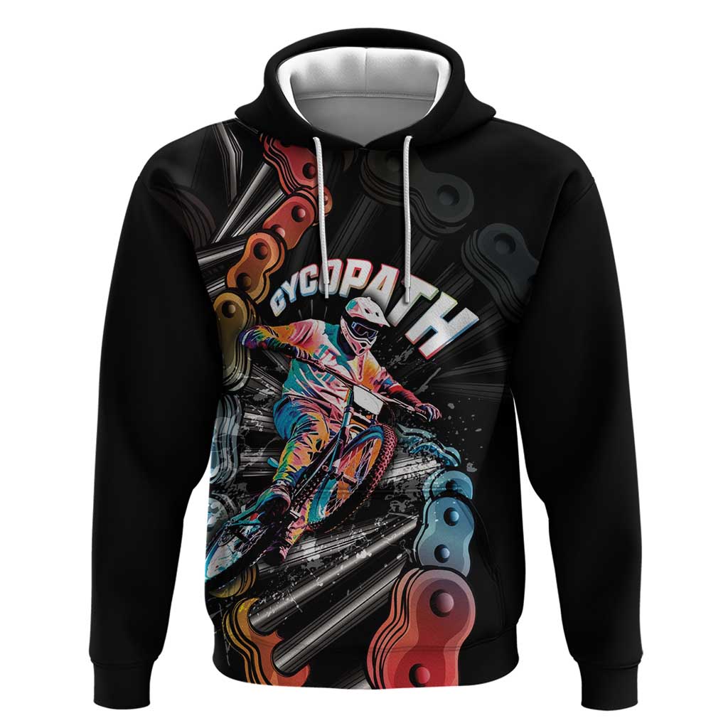 Cycopath Funny Cycling Hoodie Cycling lovers LT05