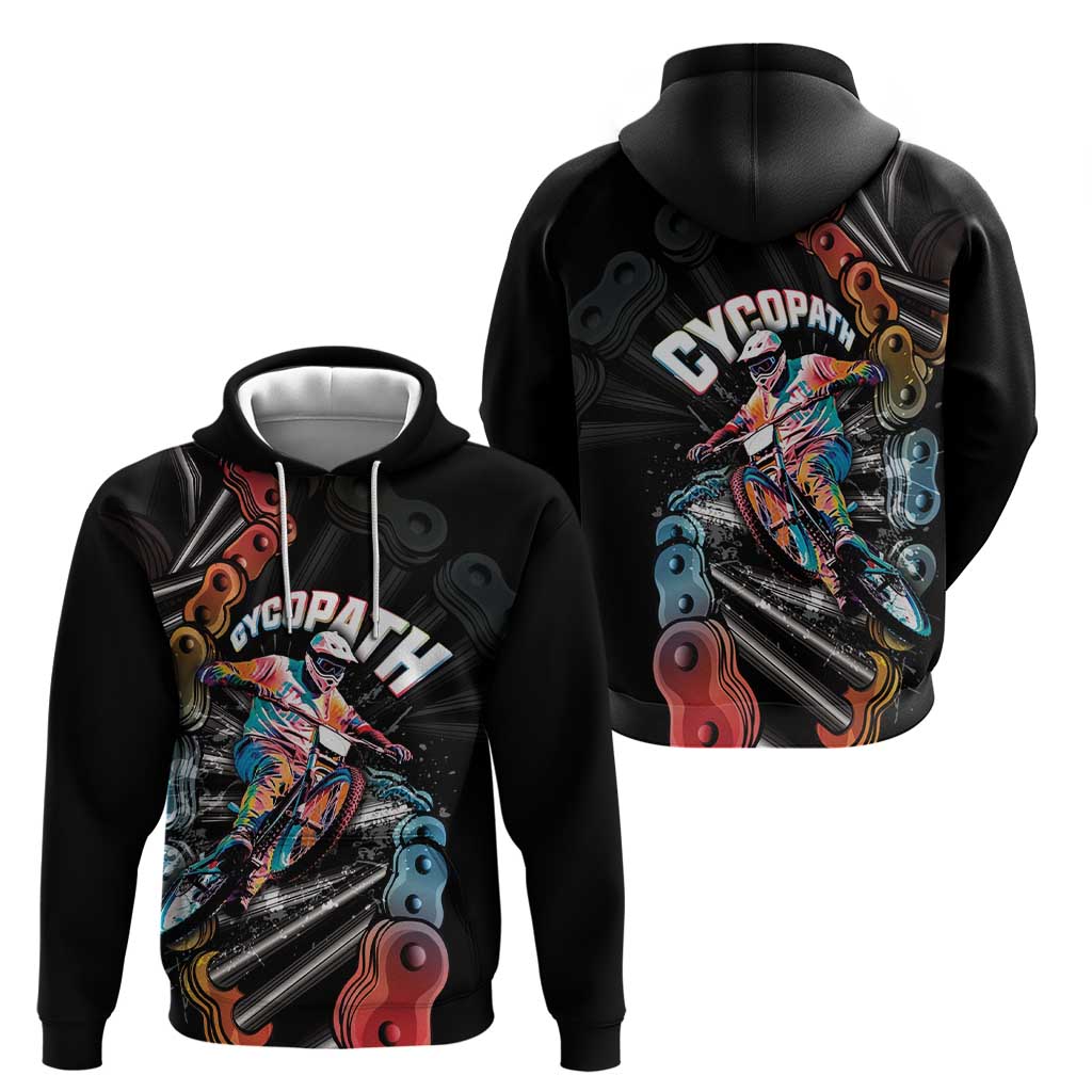 Cycopath Funny Cycling Hoodie Cycling lovers LT05