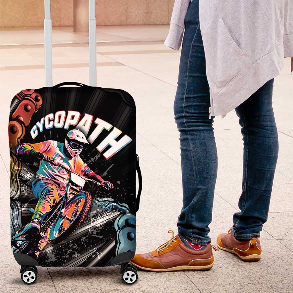 Cycopath Funny Cycling Luggage Cover Cycling lovers LT05