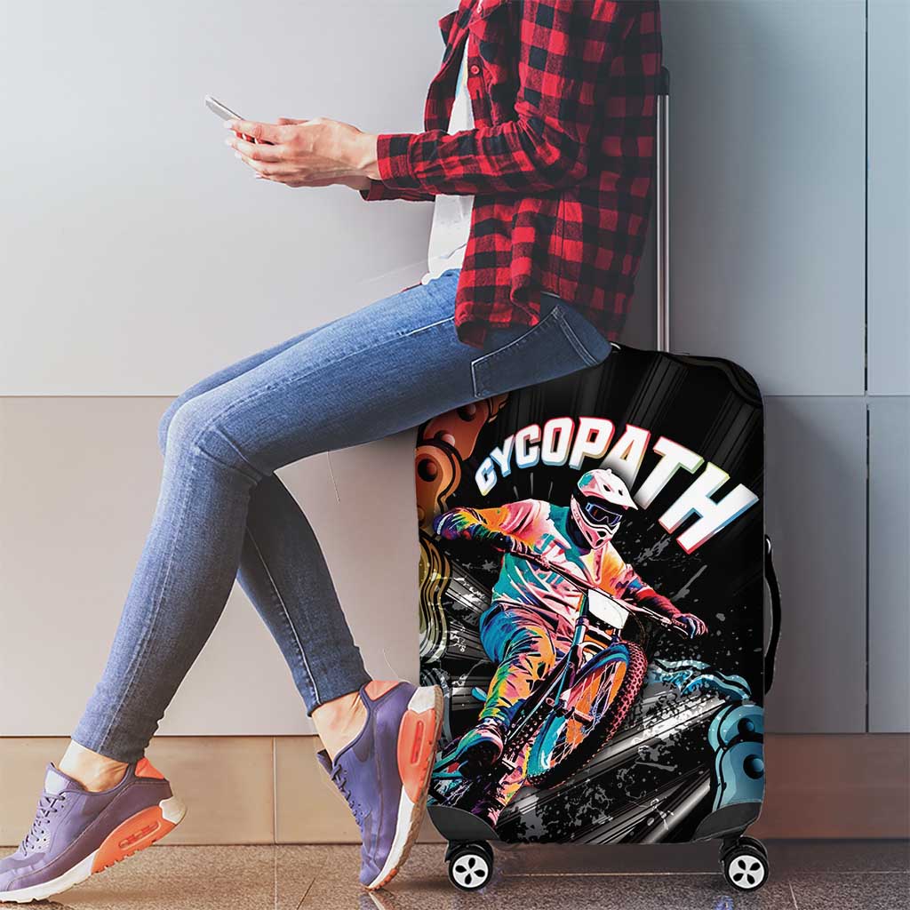 Cycopath Funny Cycling Luggage Cover Cycling lovers LT05