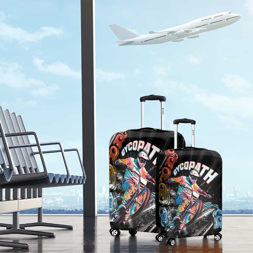 Cycopath Funny Cycling Luggage Cover Cycling lovers LT05