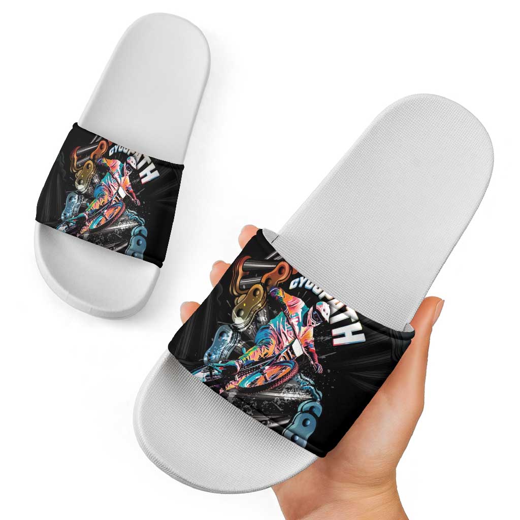 Cycopath Funny Cycling Slide Sandals Cycling lovers LT05