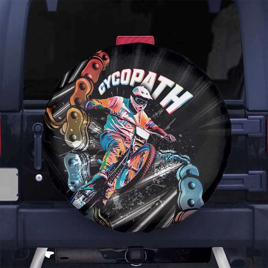 Cycopath Funny Cycling Spare Tire Cover Cycling lovers LT05
