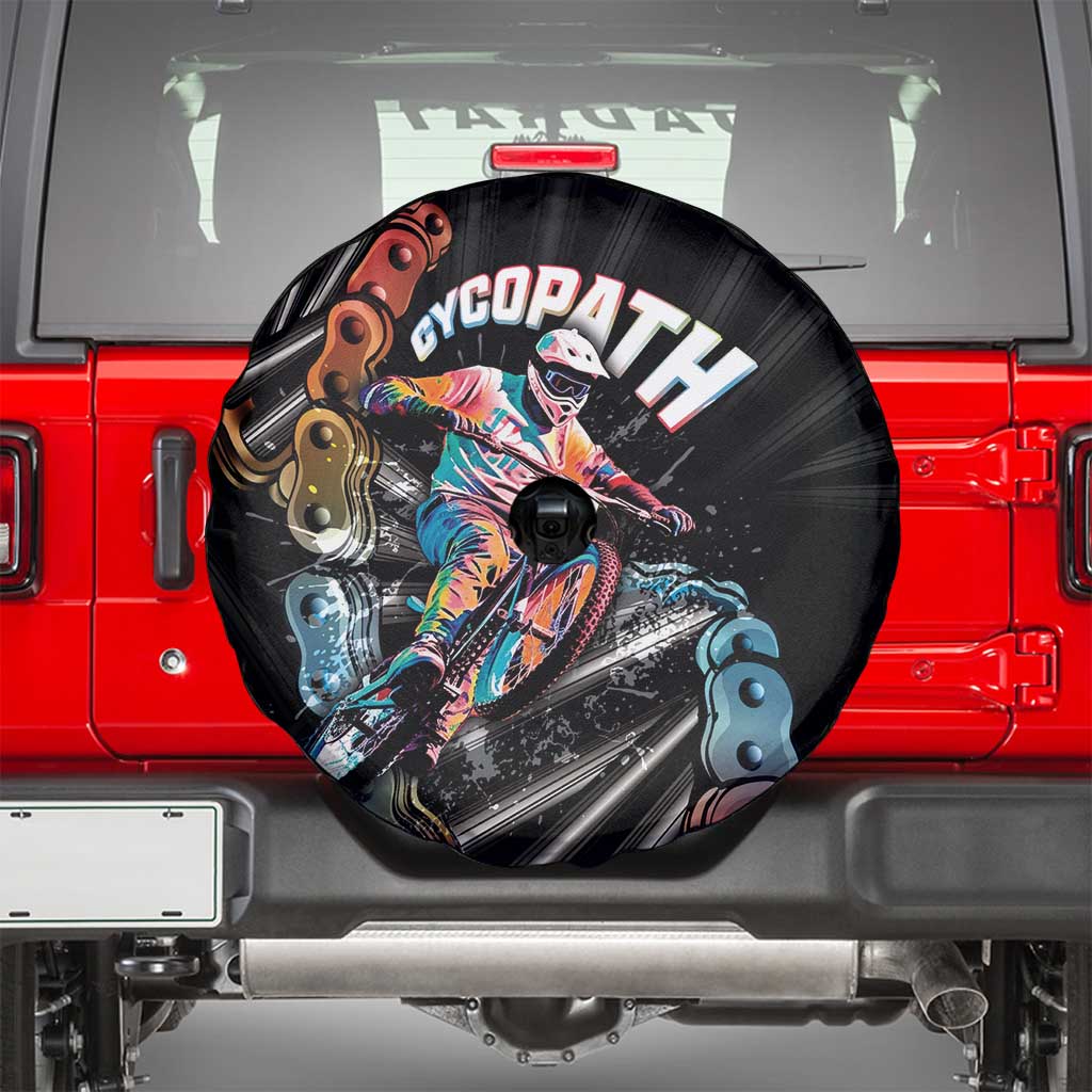 Cycopath Funny Cycling Spare Tire Cover Cycling lovers LT05