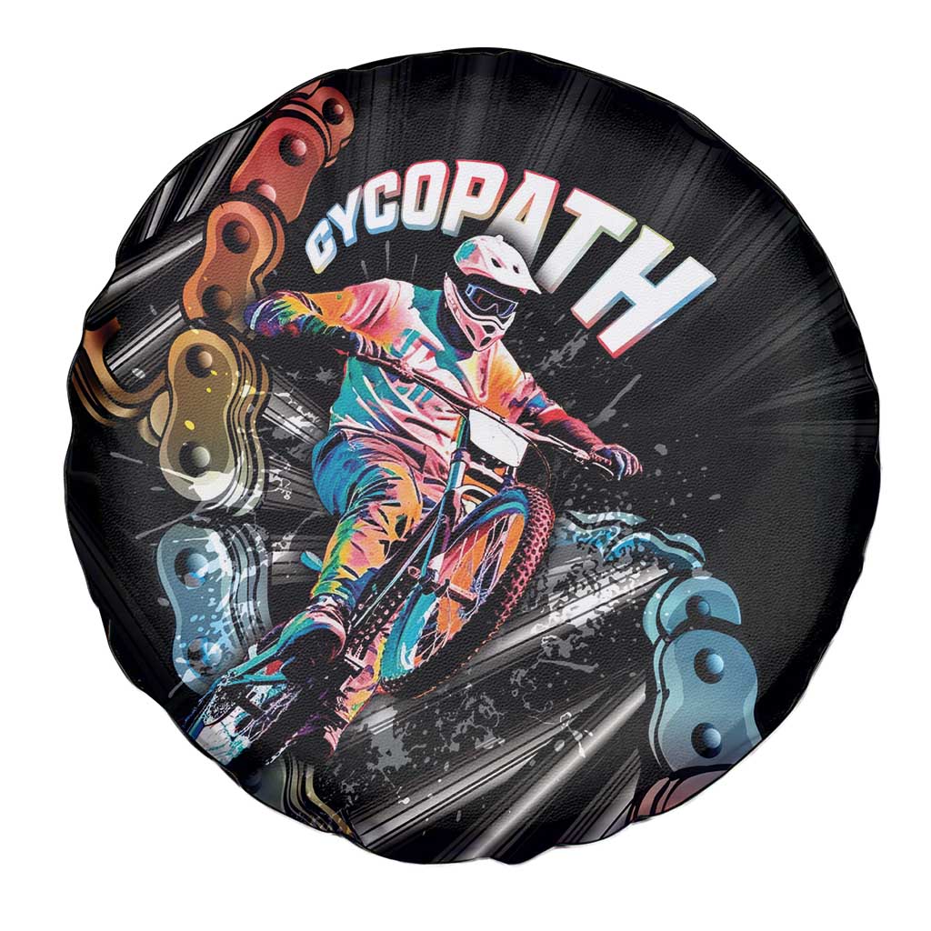 Cycopath Funny Cycling Spare Tire Cover Cycling lovers LT05