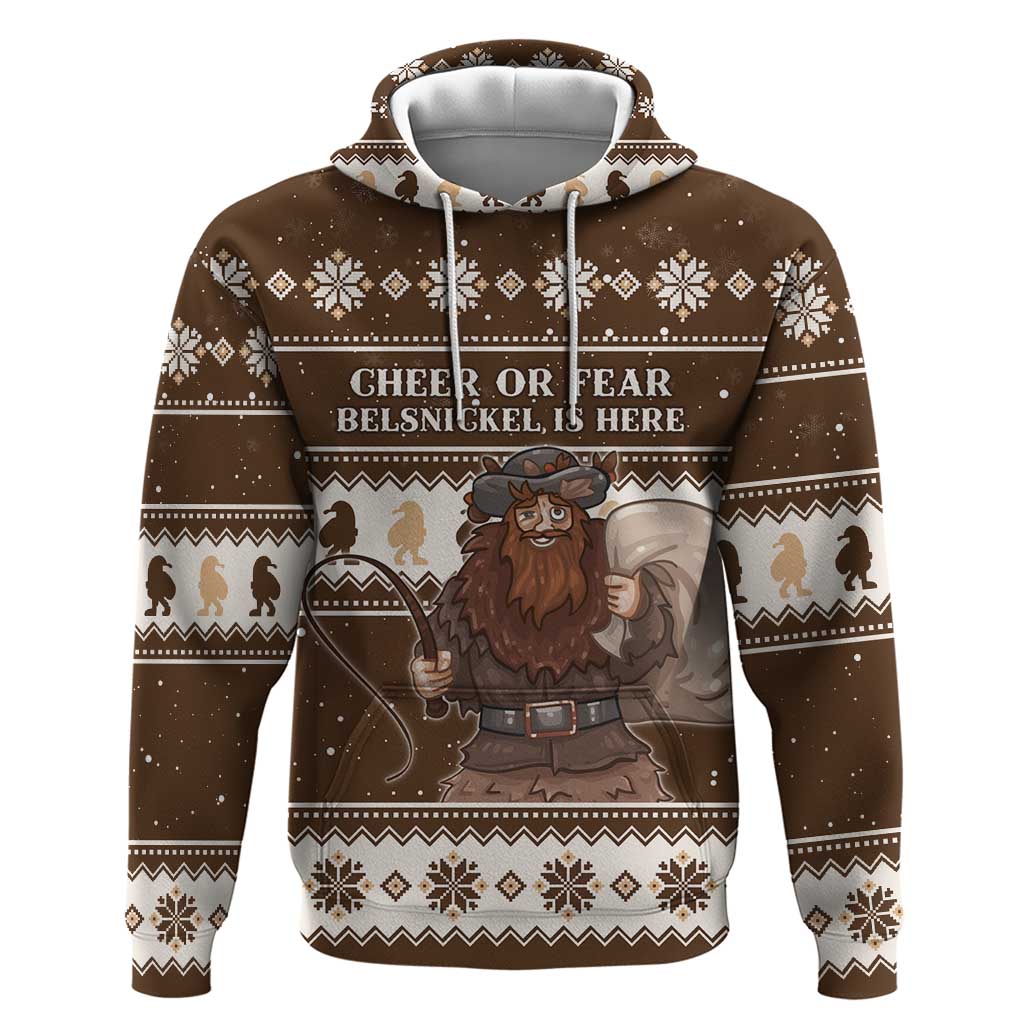 Funny Christmas Belsnickel Hoodie Impish Or Admirable LT05