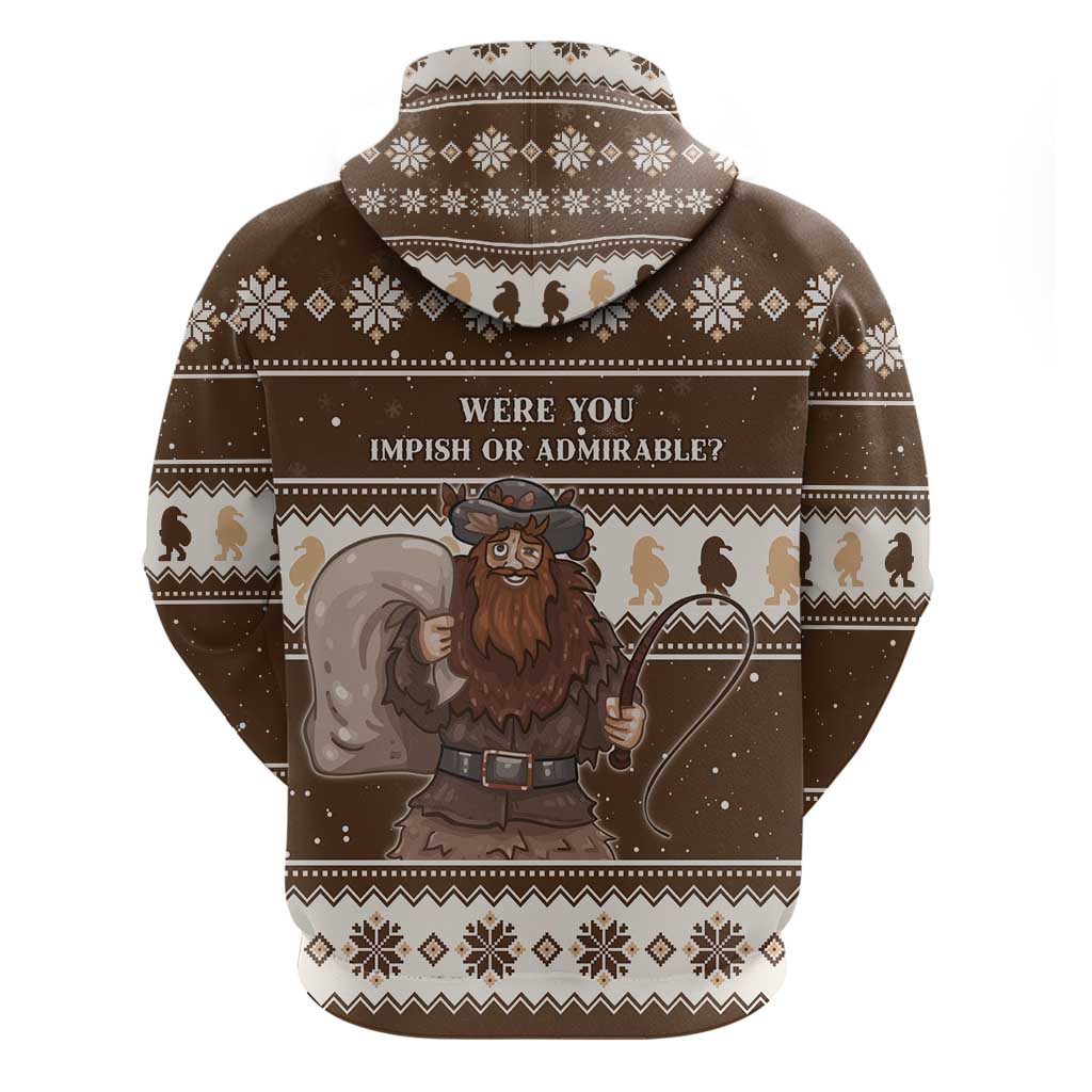 Funny Christmas Belsnickel Hoodie Impish Or Admirable LT05