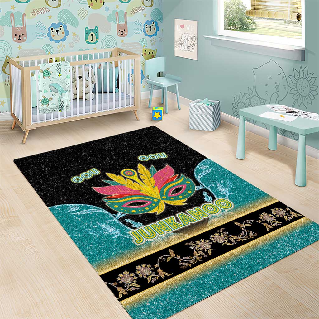 Afro Bahamians Junkanoo Area Rug Junkanoo Is Life LT05