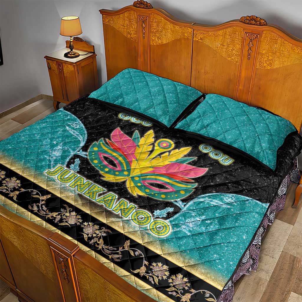 Afro Bahamians Junkanoo Quilt Bed Set Junkanoo Is Life LT05