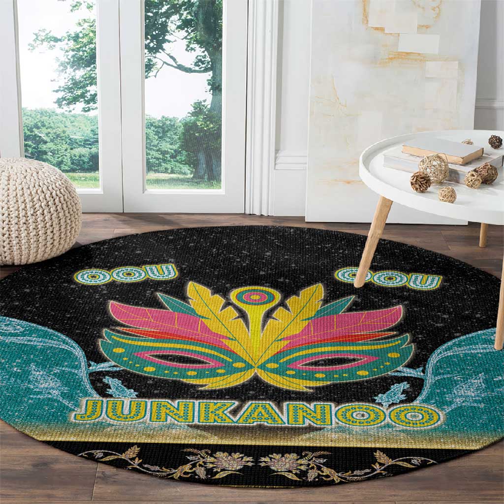 Afro Bahamians Junkanoo Round Carpet Junkanoo Is Life LT05