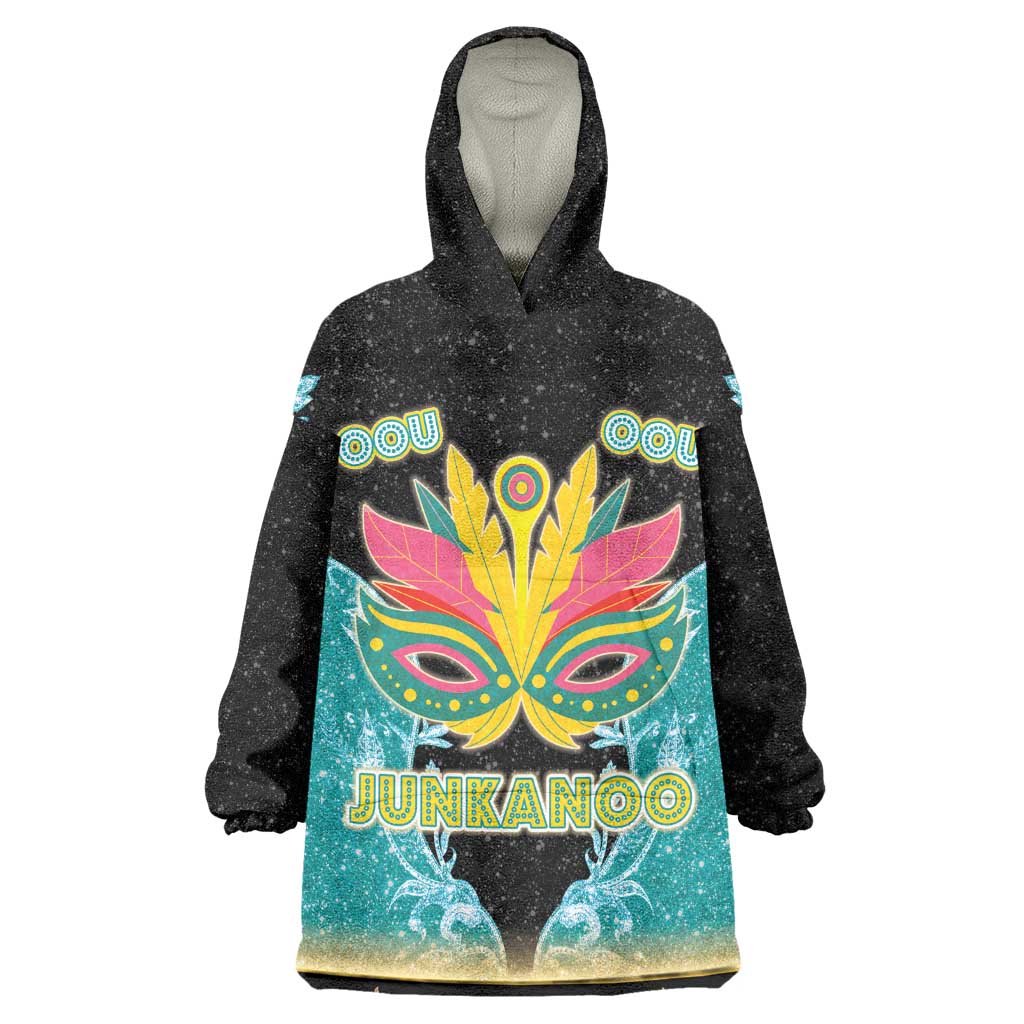 Afro Bahamians Junkanoo Wearable Blanket Hoodie Junkanoo Is Life LT05