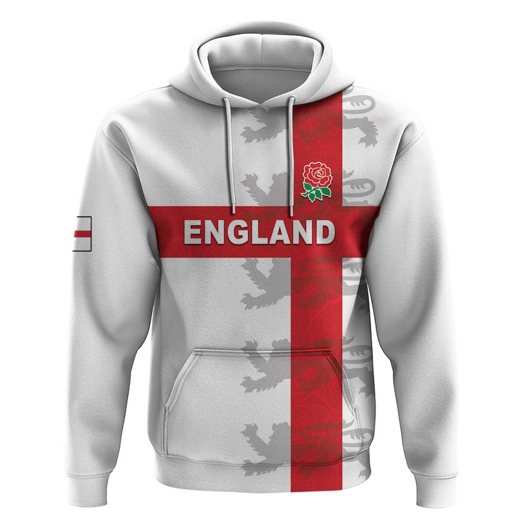 Custom England Rugby Hoodie Vintage Style LT05