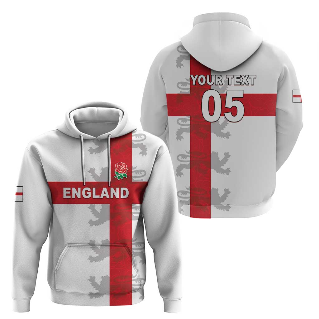 Custom England Rugby Hoodie Vintage Style LT05