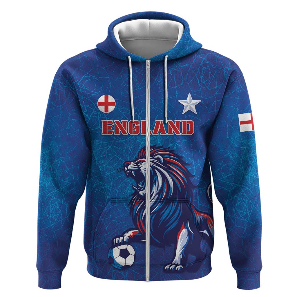 Custom England 2024 Football Hoodie Go Champions Lionesses LT05