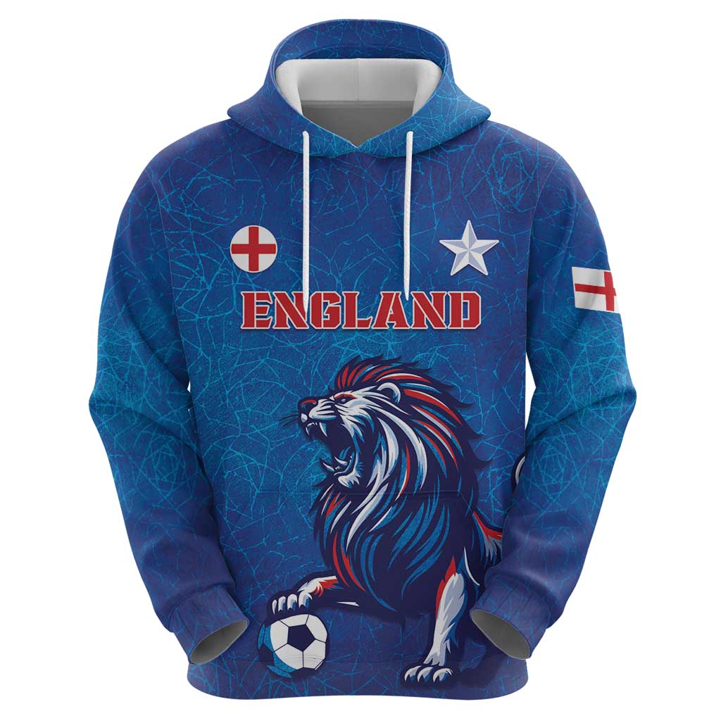 Custom England 2024 Football Hoodie Go Champions Lionesses LT05