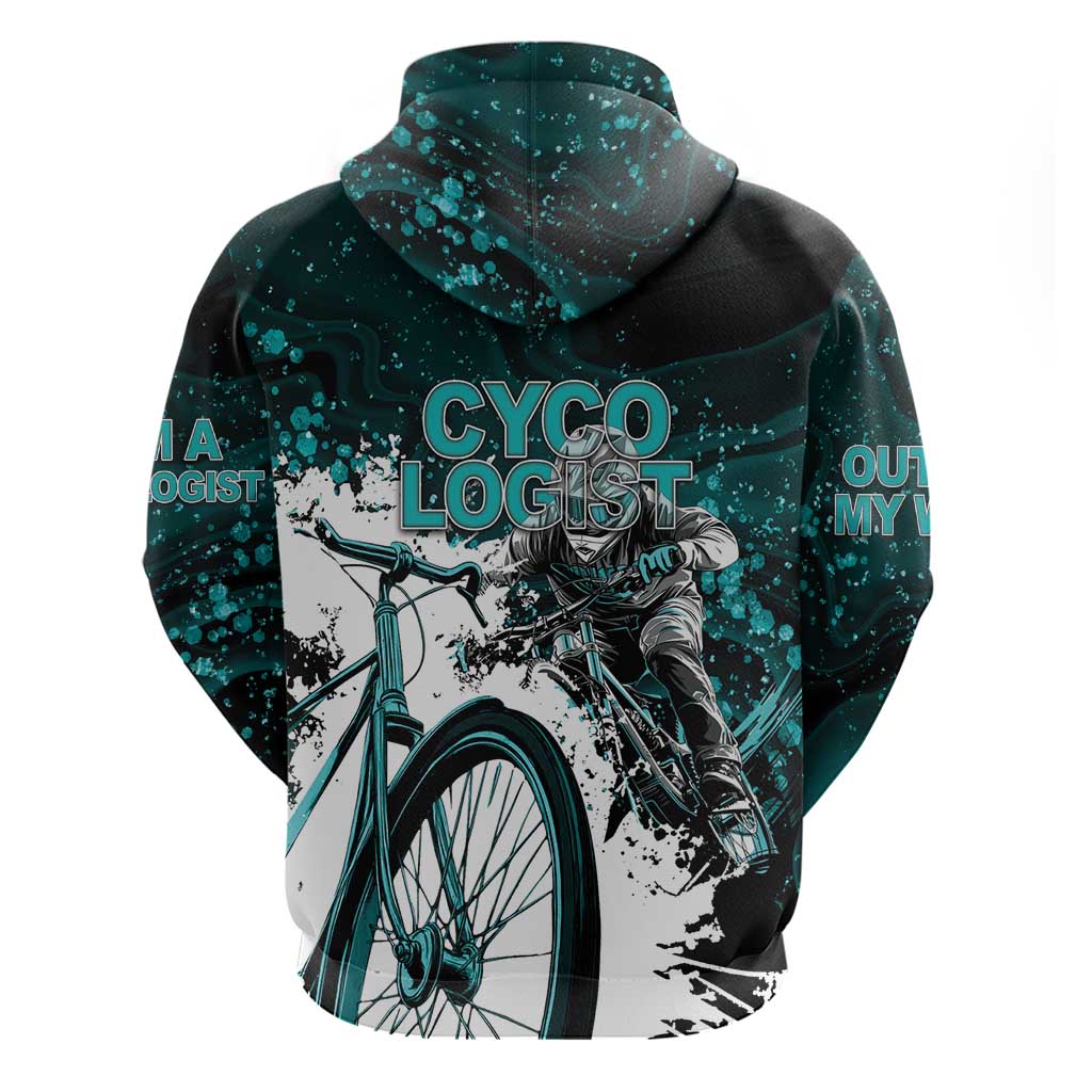 Cycologist Cycling Hoodie Grunge Style LT05