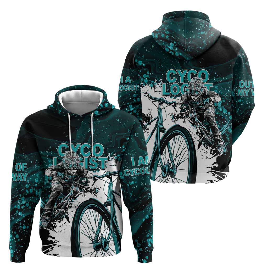 Cycologist Cycling Hoodie Grunge Style LT05