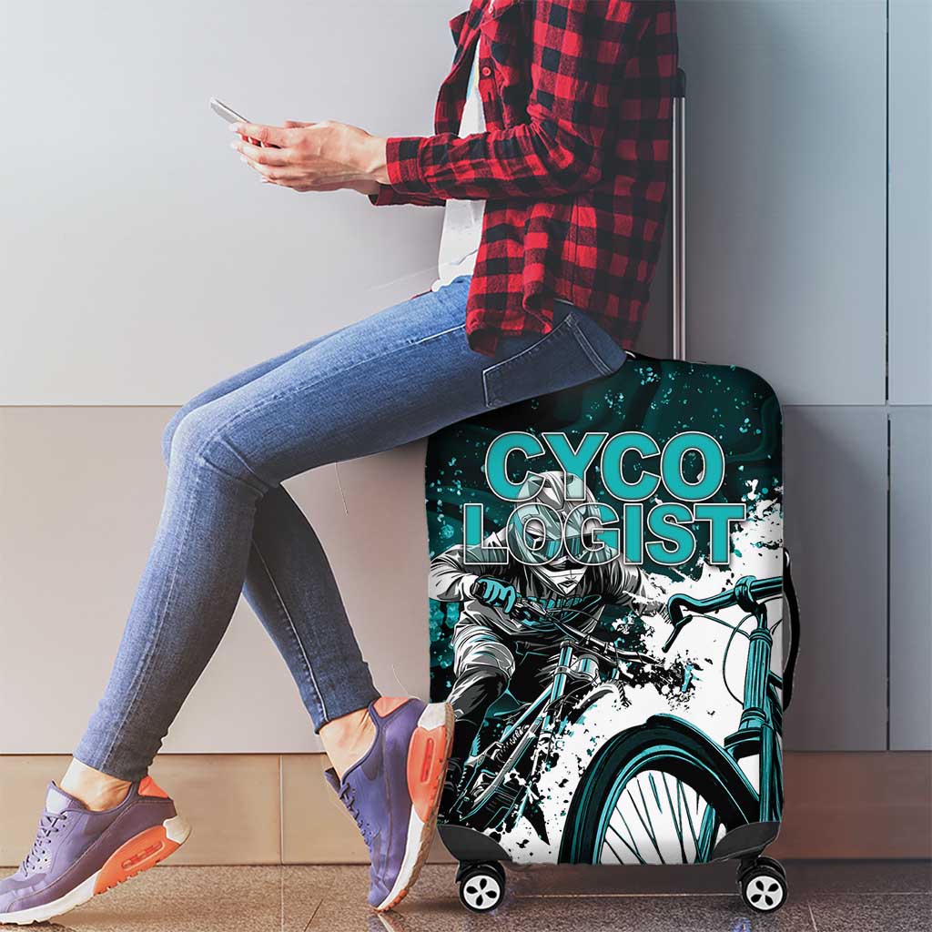 Cycologist Cycling Luggage Cover Grunge Style LT05