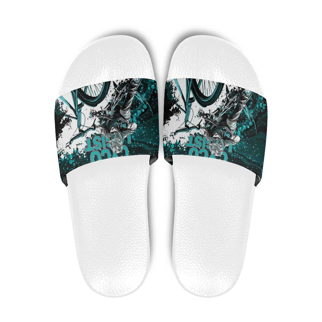 Cycologist Cycling Slide Sandals Grunge Style LT05