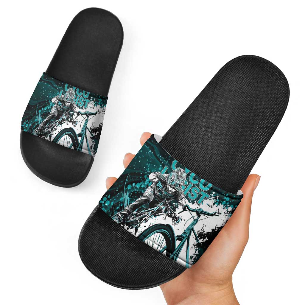 Cycologist Cycling Slide Sandals Grunge Style LT05