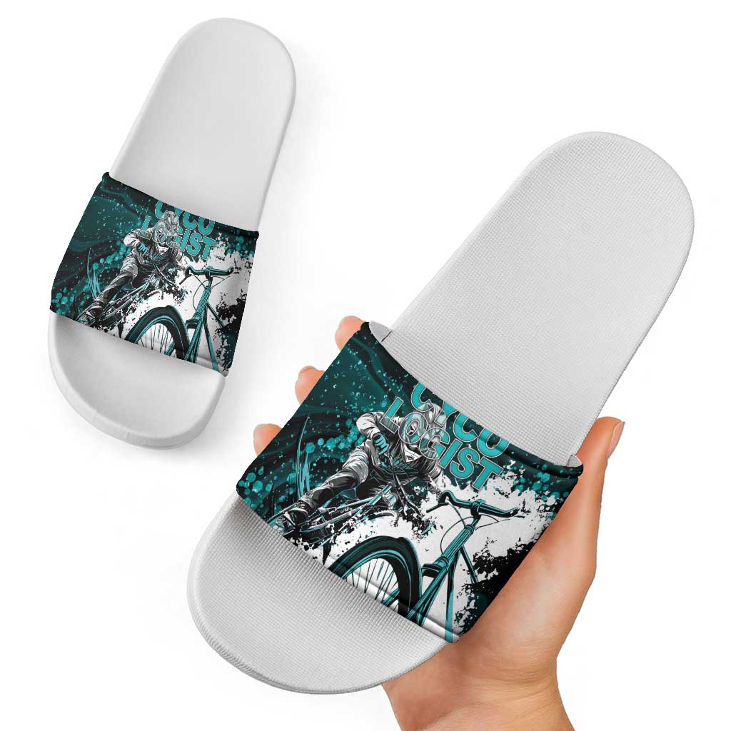 Cycologist Cycling Slide Sandals Grunge Style LT05
