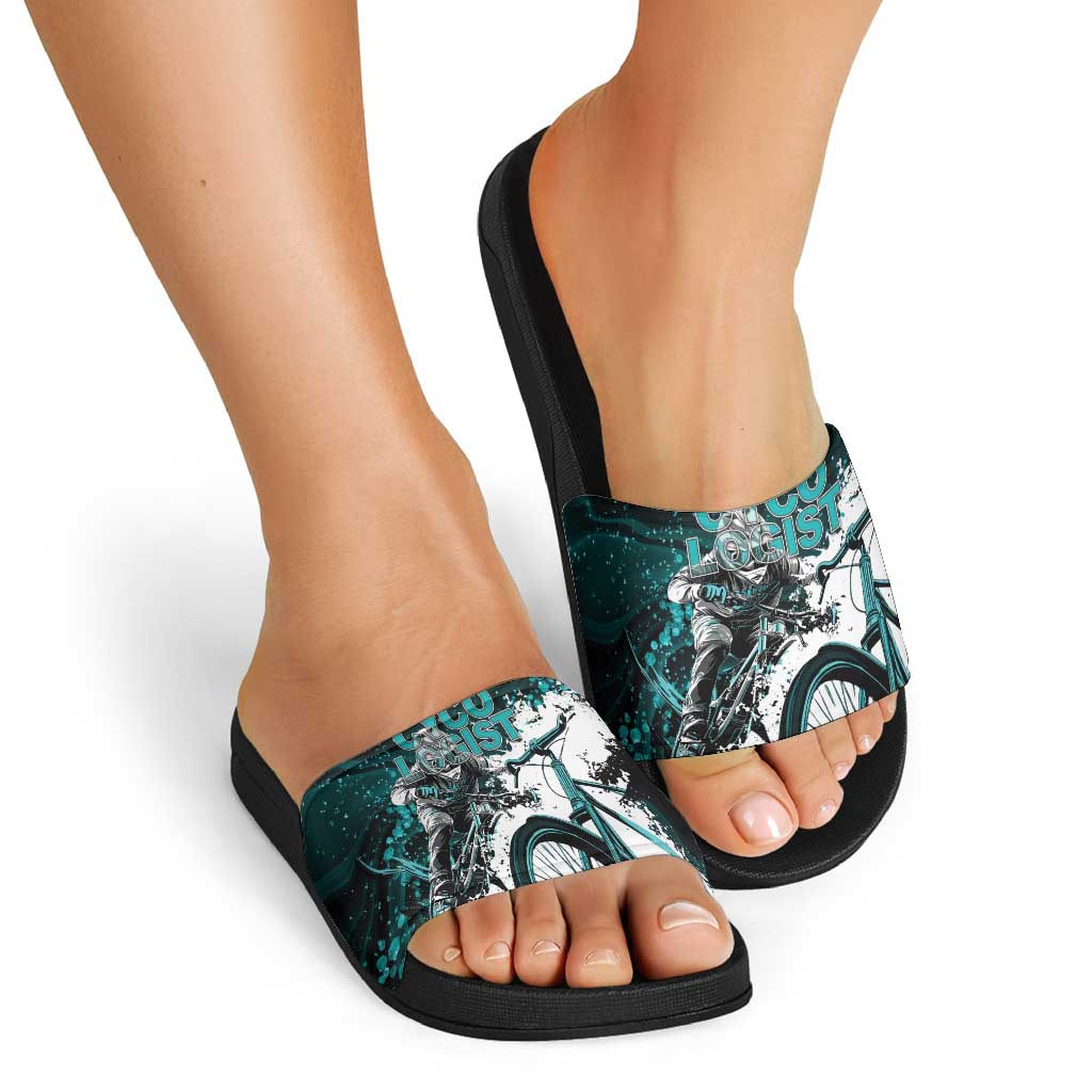 Cycologist Cycling Slide Sandals Grunge Style LT05