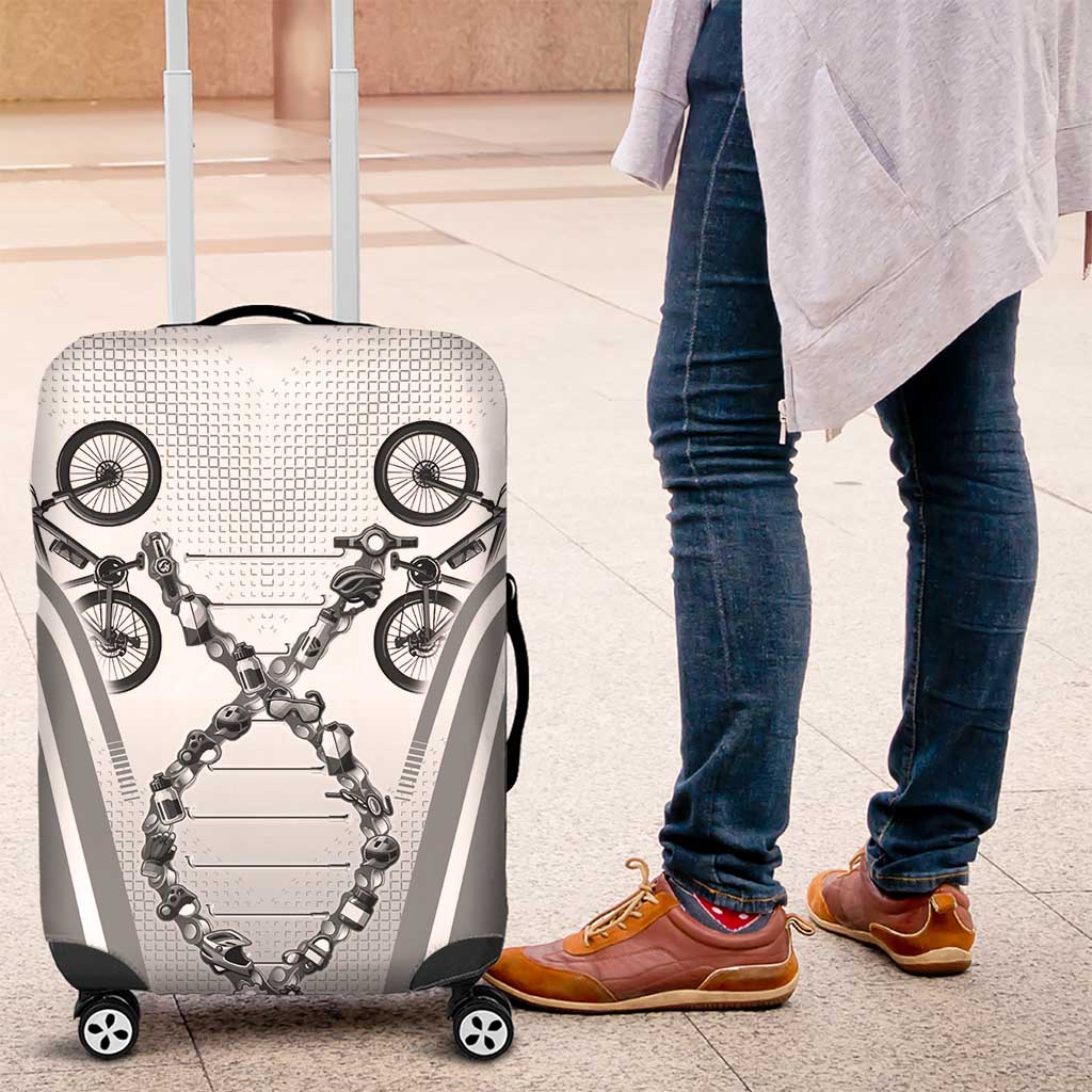 Personalized Cycling Luggage Cover Its In My DNA LT05
