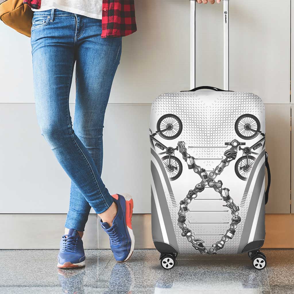 Personalized Cycling Luggage Cover Its In My DNA LT05