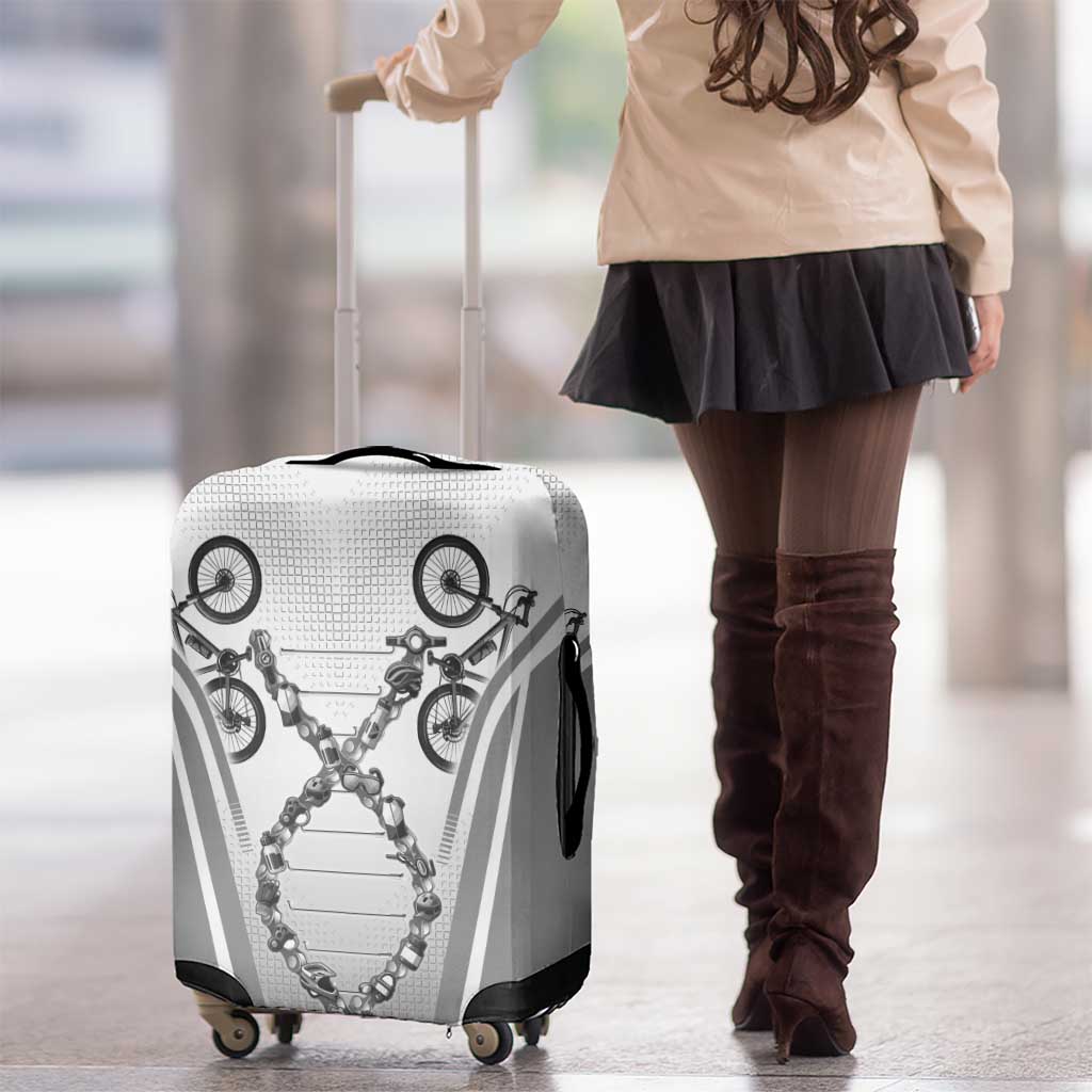 Personalized Cycling Luggage Cover Its In My DNA LT05