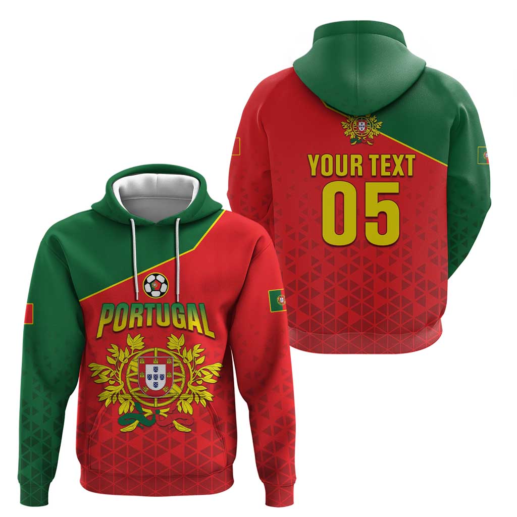 Custom Portugal 2024 Football Hoodie Go Champions A Selecao das Quinas LT05