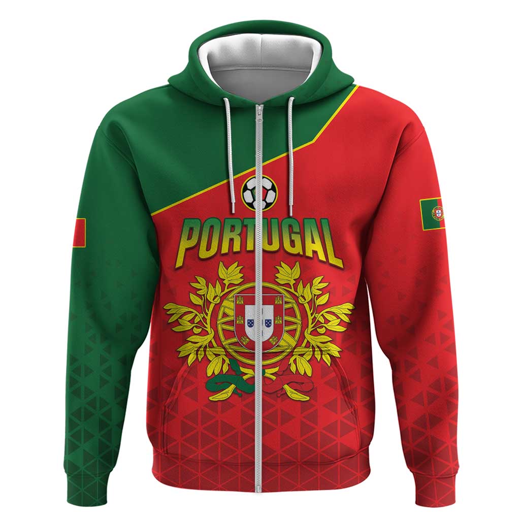 Custom Portugal 2024 Football Hoodie Go Champions A Selecao das Quinas LT05