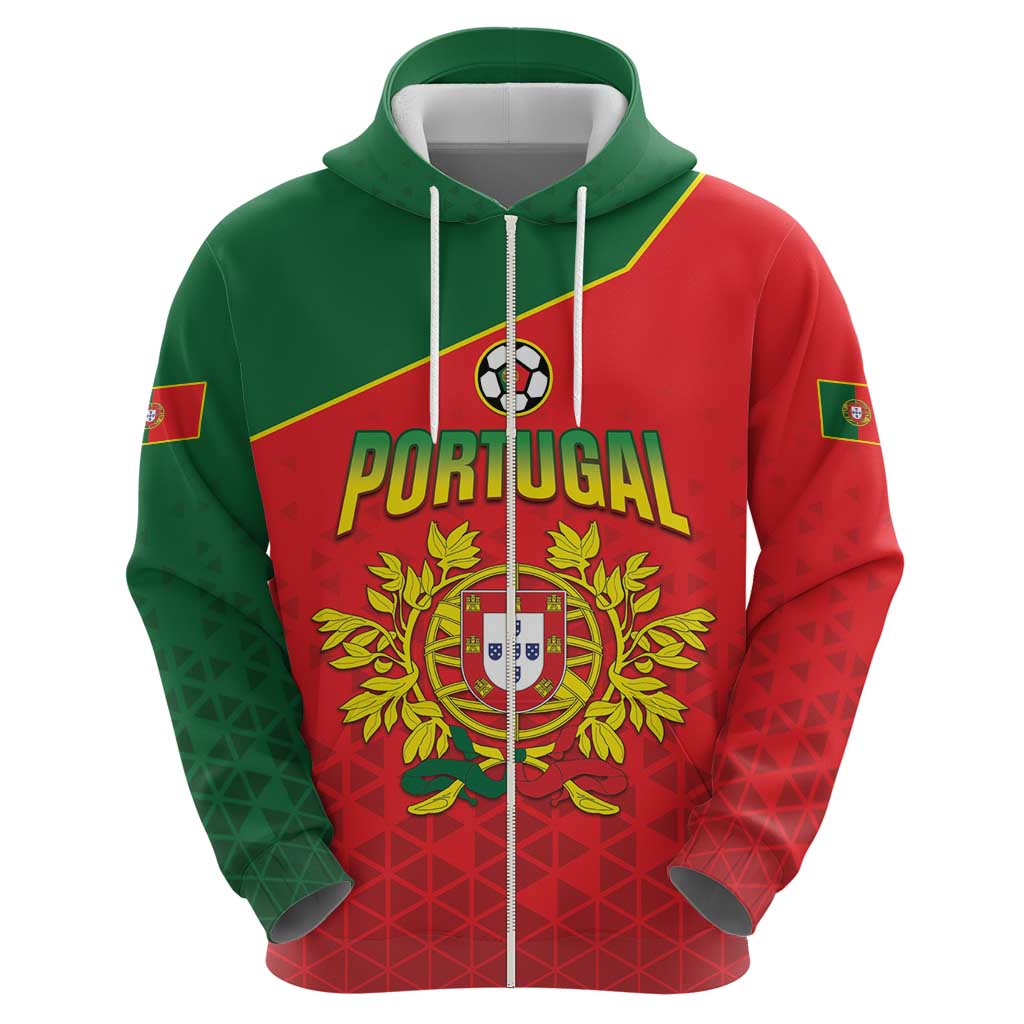 Custom Portugal 2024 Football Hoodie Go Champions A Selecao das Quinas LT05