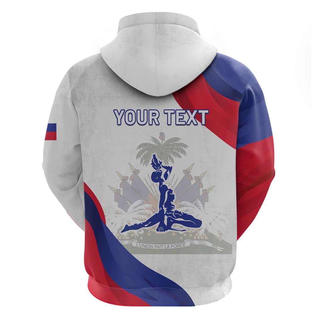 Personalised Haiti 221st Anniversary Independence Day Hoodie LT05