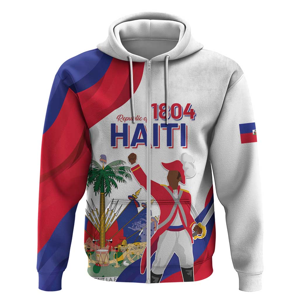 Personalised Haiti 221st Anniversary Independence Day Hoodie LT05